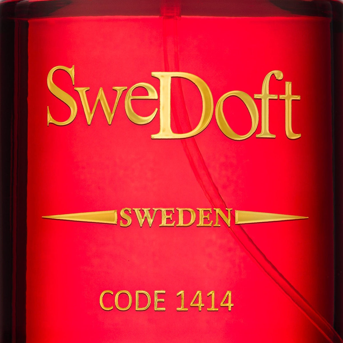 SweDoft Code 1414 Extrait de Parfum 100ml label detail