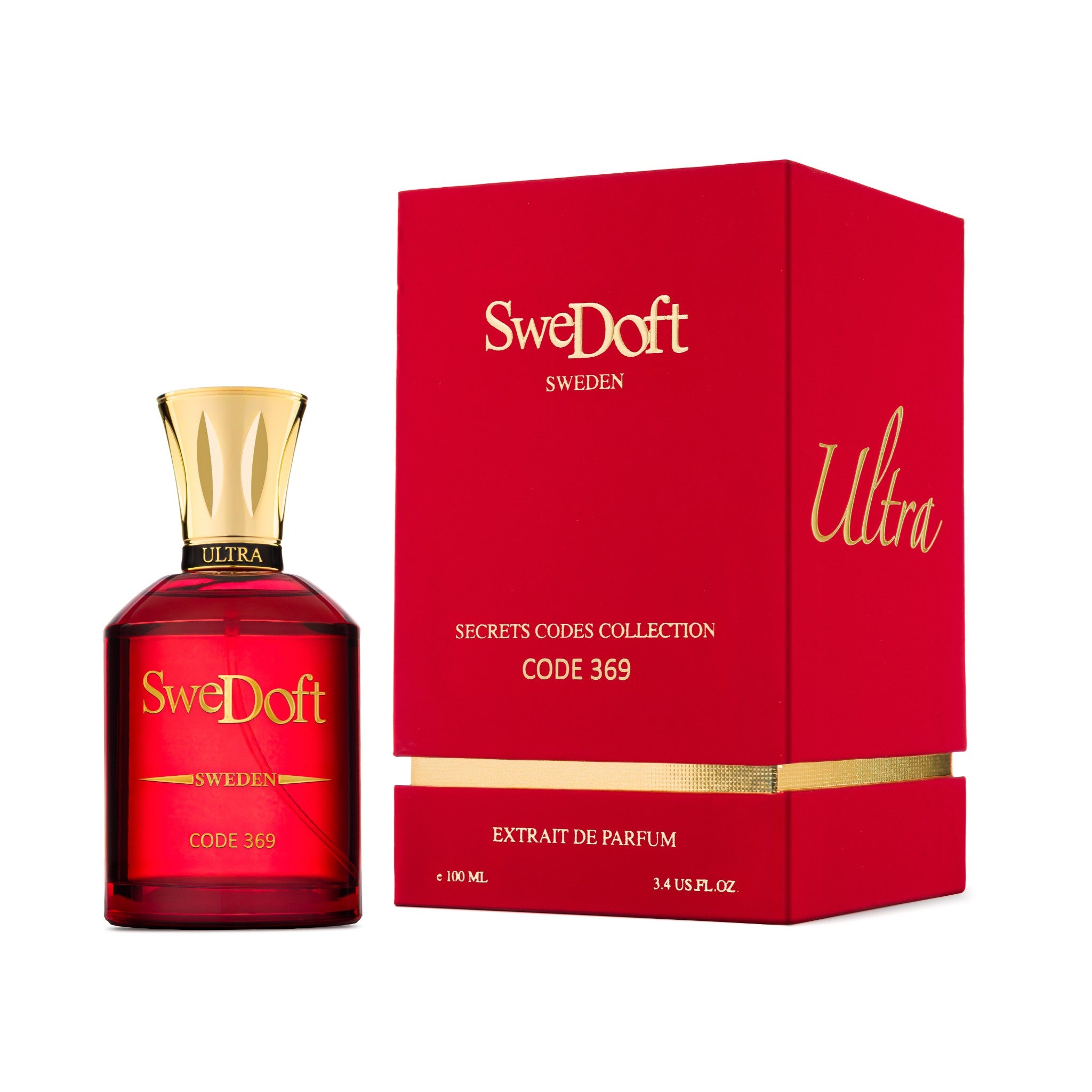 SWEDOFT CODE 369 FOR MEN EXTRAIT 100ML Secondary image