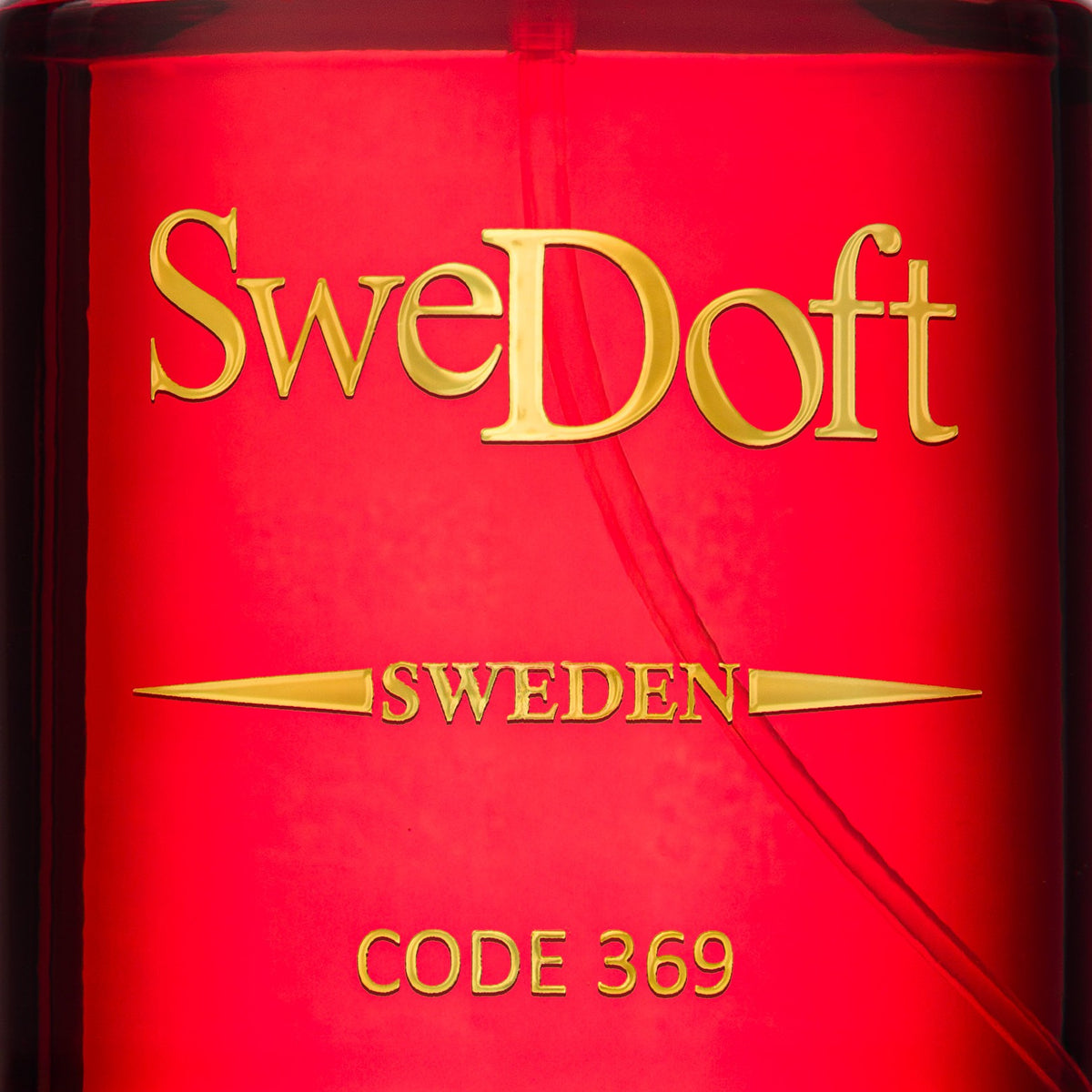 SweDoft Code 369 Extrait de Parfum 100ml label detail
