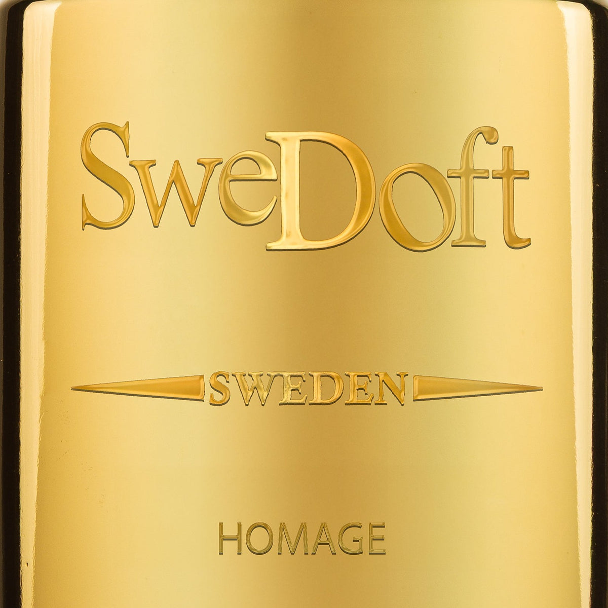 SweDoft Homage Extrait de Parfum 100ml label detail