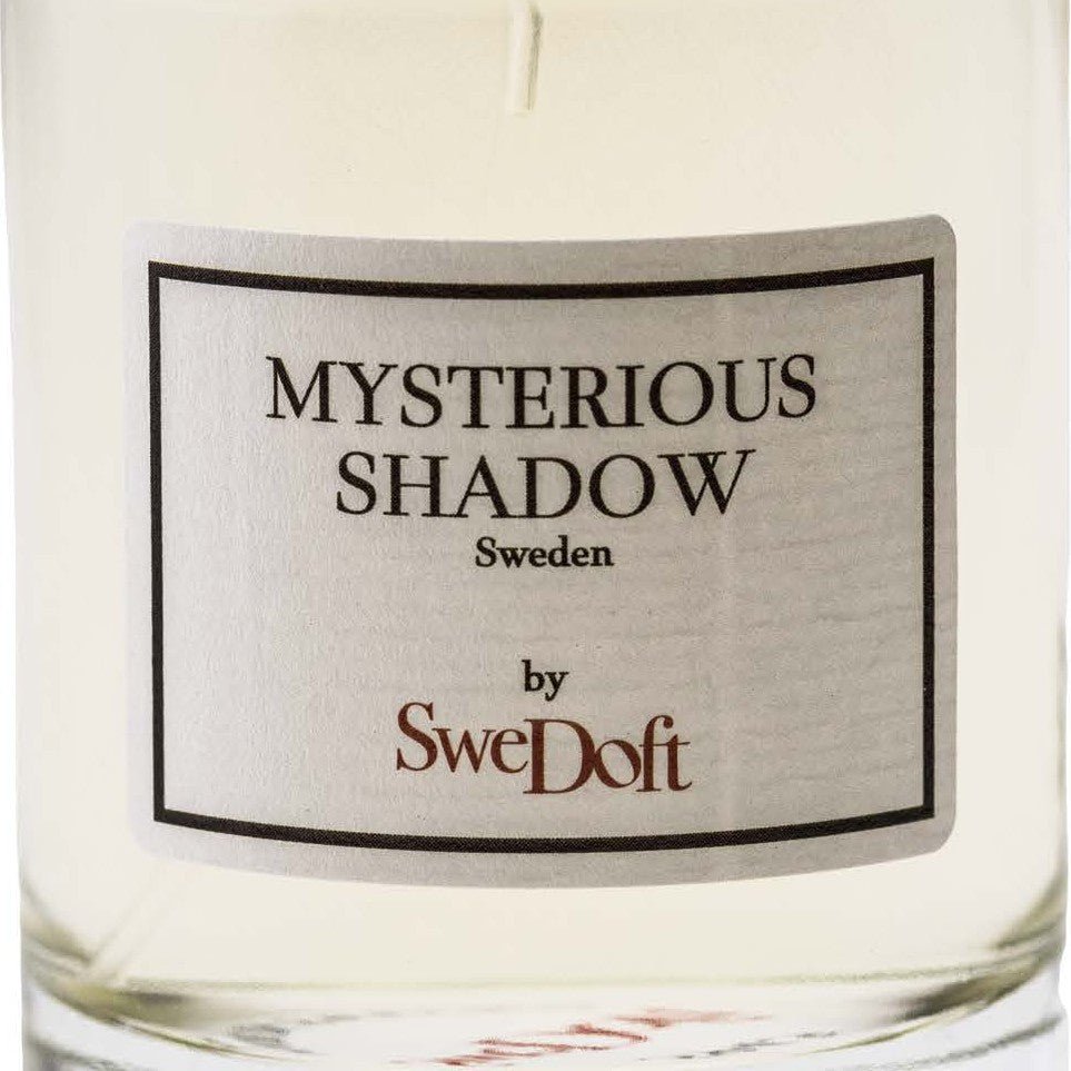 SweDoft Mysterious Shadow Eau de Parfum 100ml label detail