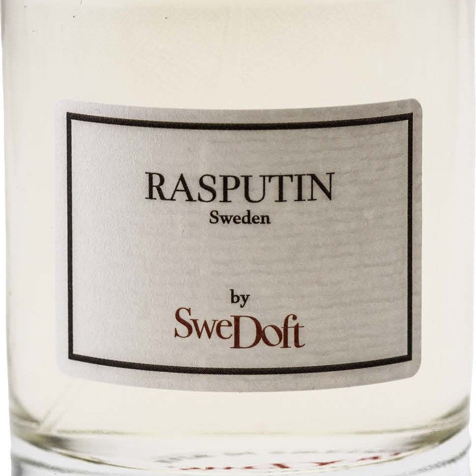 SweDoft Rasputin Eau de Parfum 100ml label detail