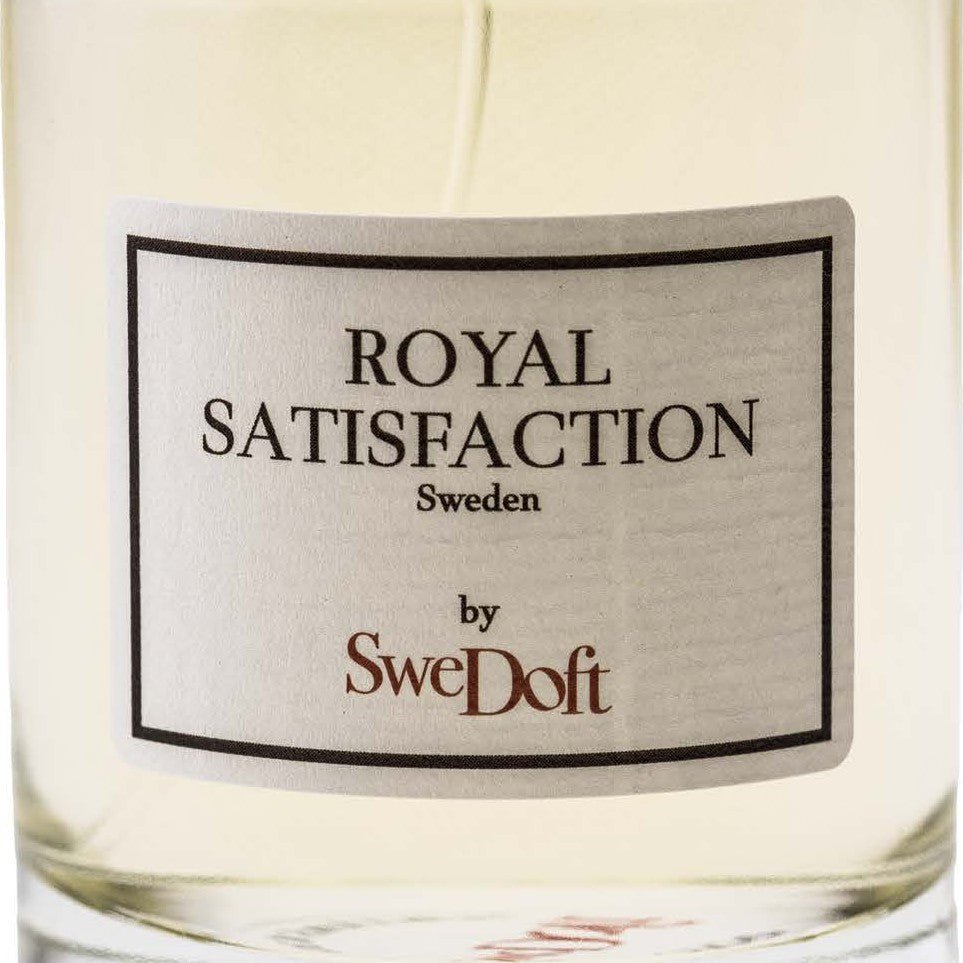 SweDoft Royal Satisfaction Eau de Parfum 100ml label detail