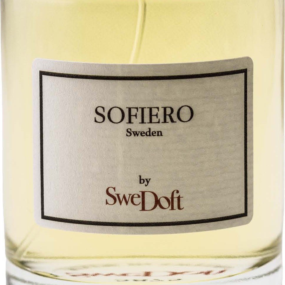 SweDoft Sofiero Eau de Parfum 100ml label detail