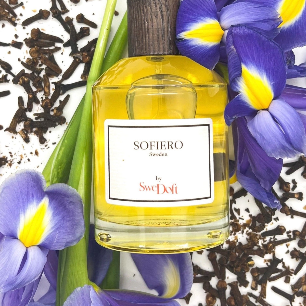SweDoft Sofiero Eau de Parfum 100ml with its notes
