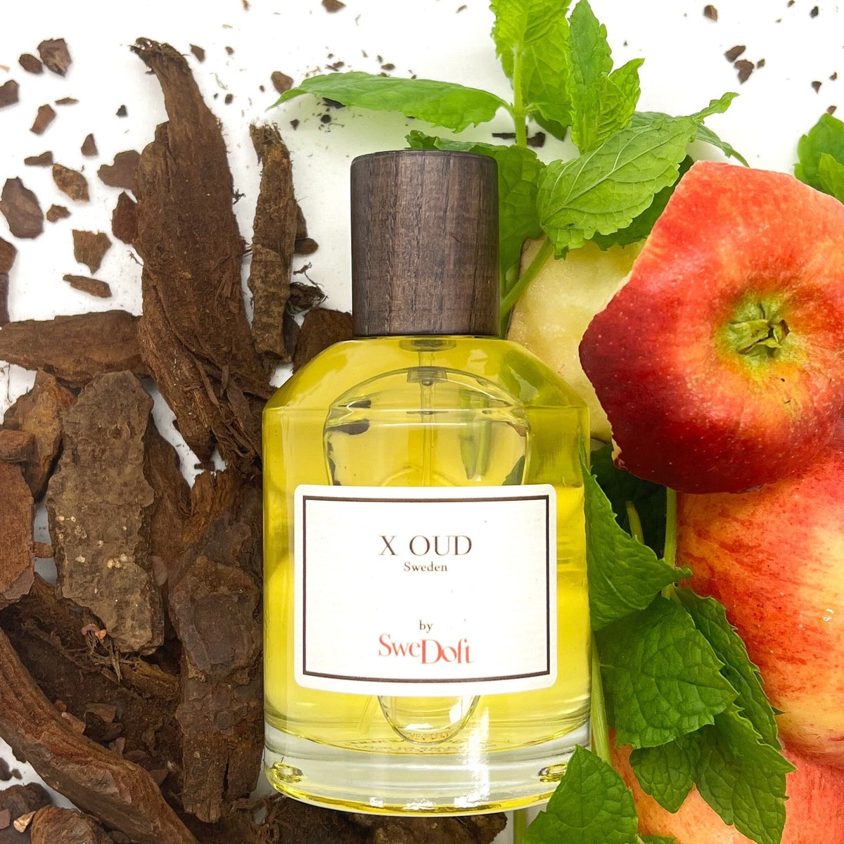 SweDoft X Oud Eau de Parfum 100ml with its notes