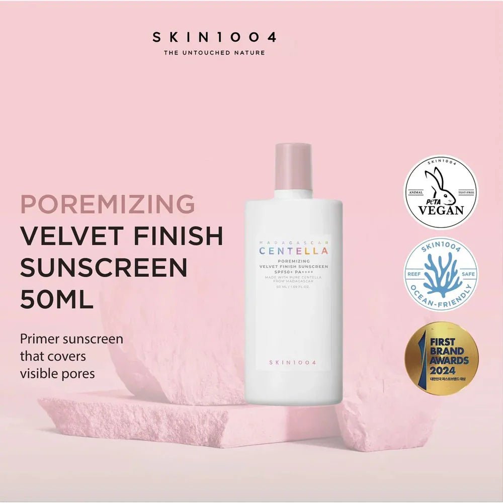 SKIN1004 Madagascar Centella, Poremizing Velvet Finish Sunscreen, SPF50+ 50 ml - Al Himyan Perfumes | عطور هميان | Oud & Luxury Fragrances - SKIN1004
