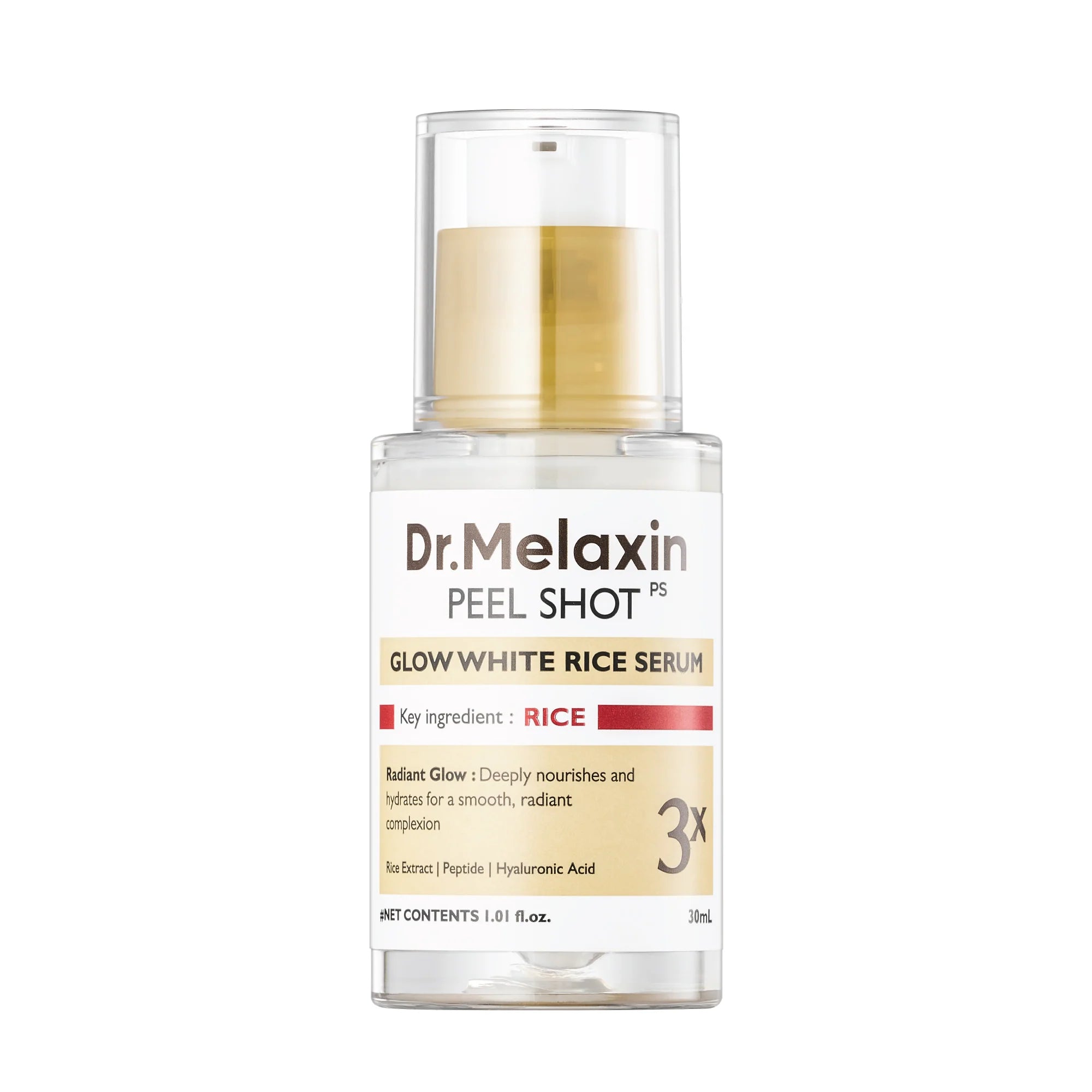 Dr. Melaxin Peel Shot Glow White Rice Serum 30ml - Al Himyan Perfumes | عطور هميان | Oud & Luxury Fragrances - Dr. Melaxin