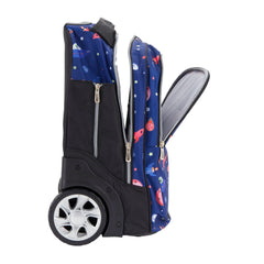 Wires Mini Wheel School Bags Trolly Set of 3pcs Rocketship