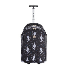 Wires Mini Wheel School Bags Trolly Set of 3pcs Space Skate